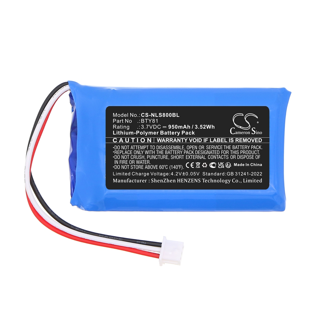 Batería de código de barras, escáner Newland CS-NLS800BL