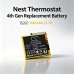 Batería compatible con Nest CS-NLT400SL