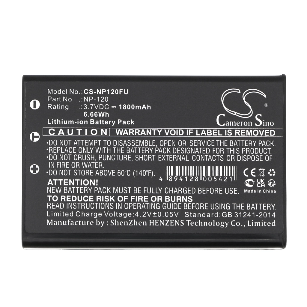 Camera Battery RCA CS-NP120FU
