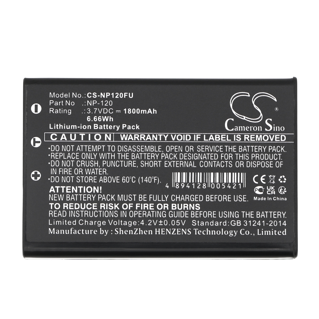 Battery Replaces NP-120