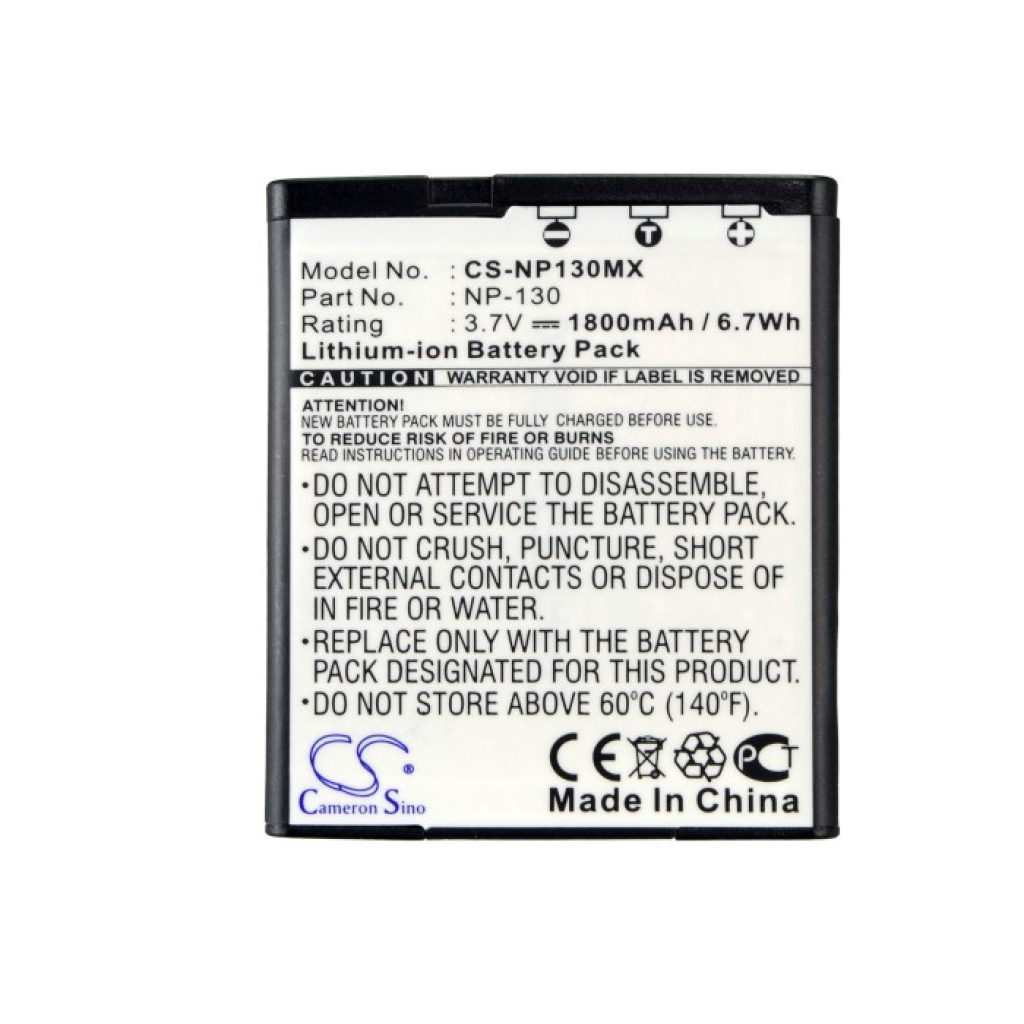 Camera Battery Casio Exilim EX-ZR700PKc