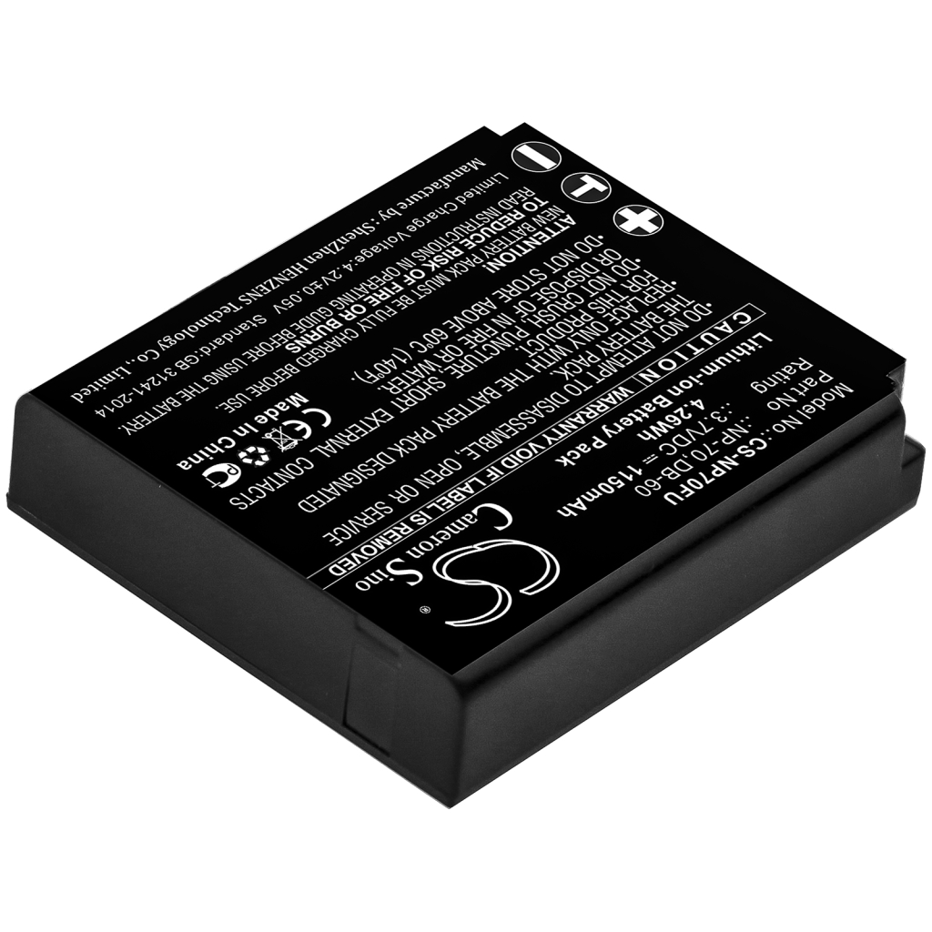 Baterías Sustituye CGA-S005