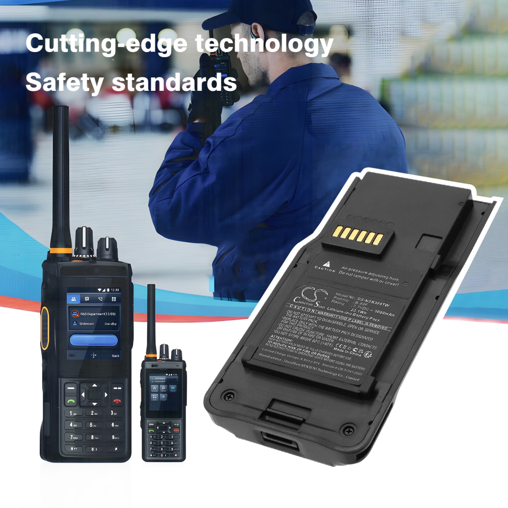 Batería de radio de dos vías Inrico CS-NSR380TW