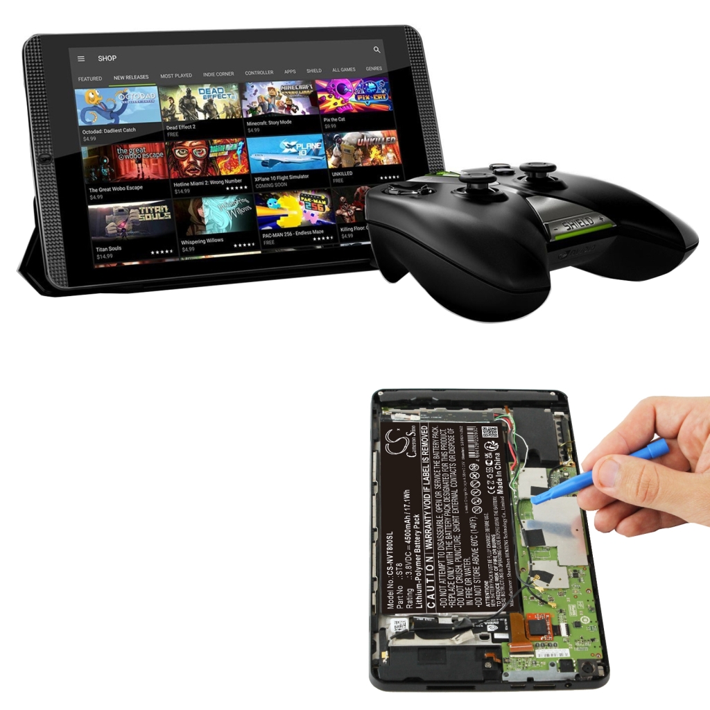 Batería de la tableta Nvidia CS-NVT800SL
