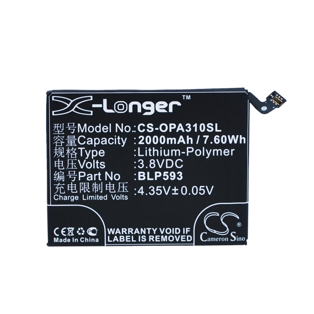 Battery for OPPO A31C
