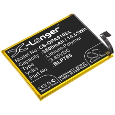 Reemplazo de batería compatible para OPPO BLP765