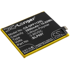 Reemplazo de batería compatible para OPPO BLP697