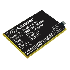 Reemplazo de batería compatible para OPPO BLP711