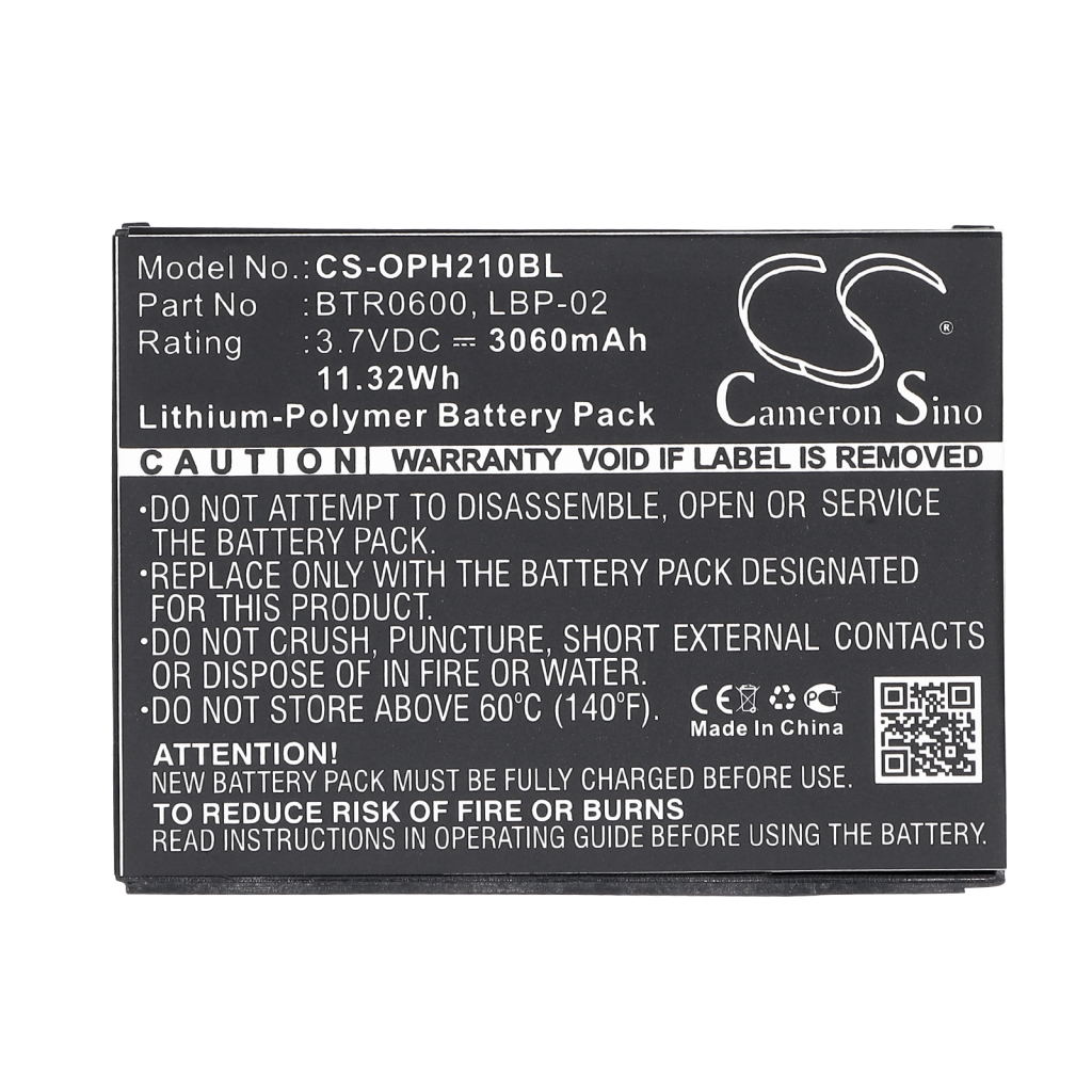 Batería para Opticon H22 2D alpha
