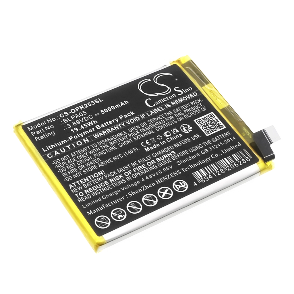 Batería del teléfono móvil OPPO CS-OPR253SL