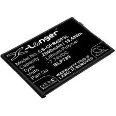 Reemplazo de batería compatible para OPPO BLP789