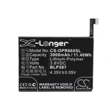 Reemplazo de batería compatible para OPPO BLP585