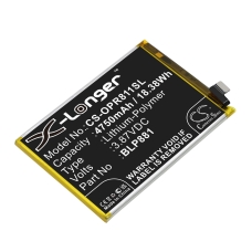 Reemplazo de batería compatible para OPPO BLP881