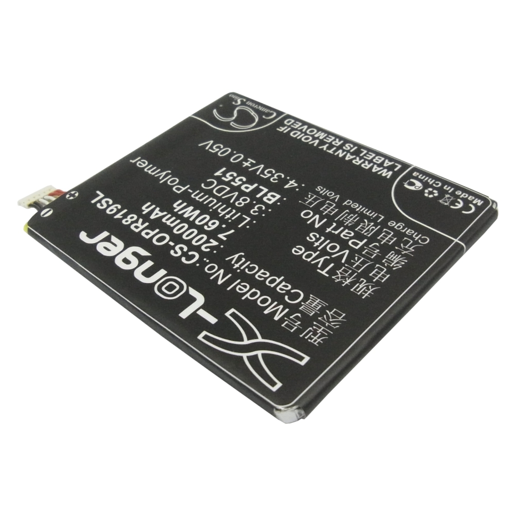 Batería compatible con OPPO CS-OPR819SL