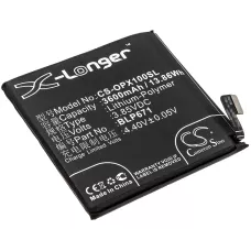 Reemplazo de batería compatible para OPPO BLP671