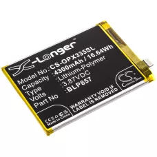 Reemplazo de batería compatible para OPPO BLP857