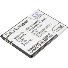 Compatible battery replacement for TCL CAB60B0001C1,CAB60B000C1,CAB60BA000C1,TLIB60B