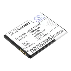 Reemplazo de batería compatible para Alcatel CAB1400002C1,CAB31C00002C1,TLI014A1