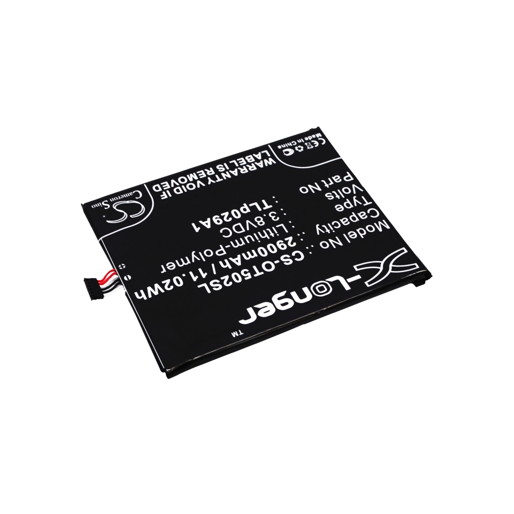 Battery compatible with Alcatel