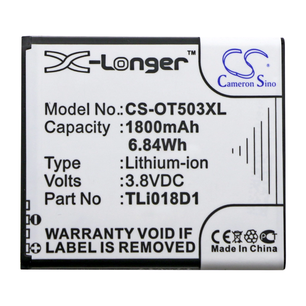 Mobile Phone Battery TCL OT-5038D