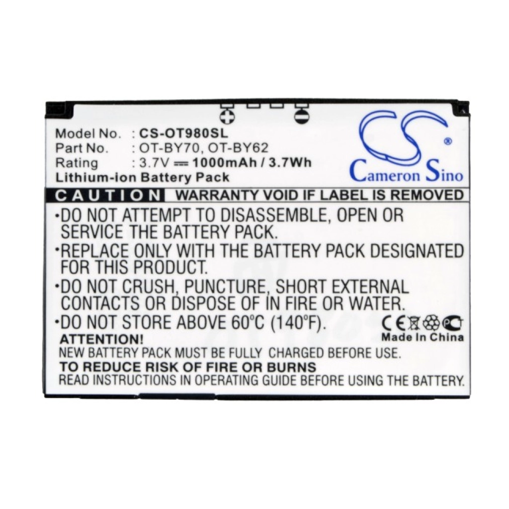 Mobile Phone Battery Alcatel OT-813F