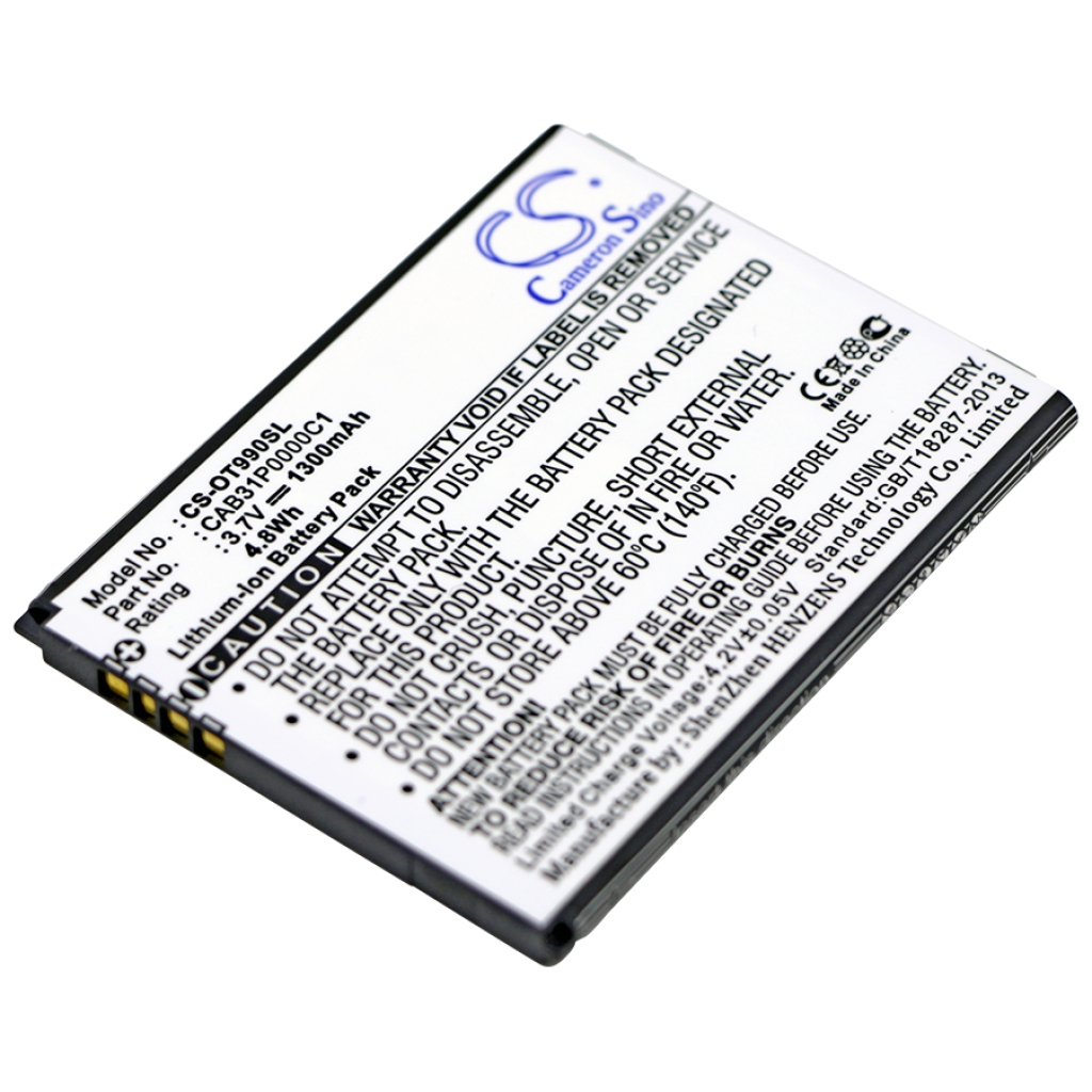 Mobile Phone Battery TCL I908
