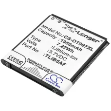 Reemplazo de batería compatible para Alcatel CAB32E0000C1,CAB32E0000C2,CAB32E0002C1,TLIB32E,TLIB5AF