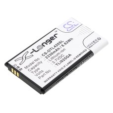 Compatible battery replacement for Alcatel TLI025GA