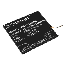 Reemplazo de batería compatible para Alcatel CAC3000020C1,CAC3000028C2,DT60BATT,TLP030F1,TLP030F2