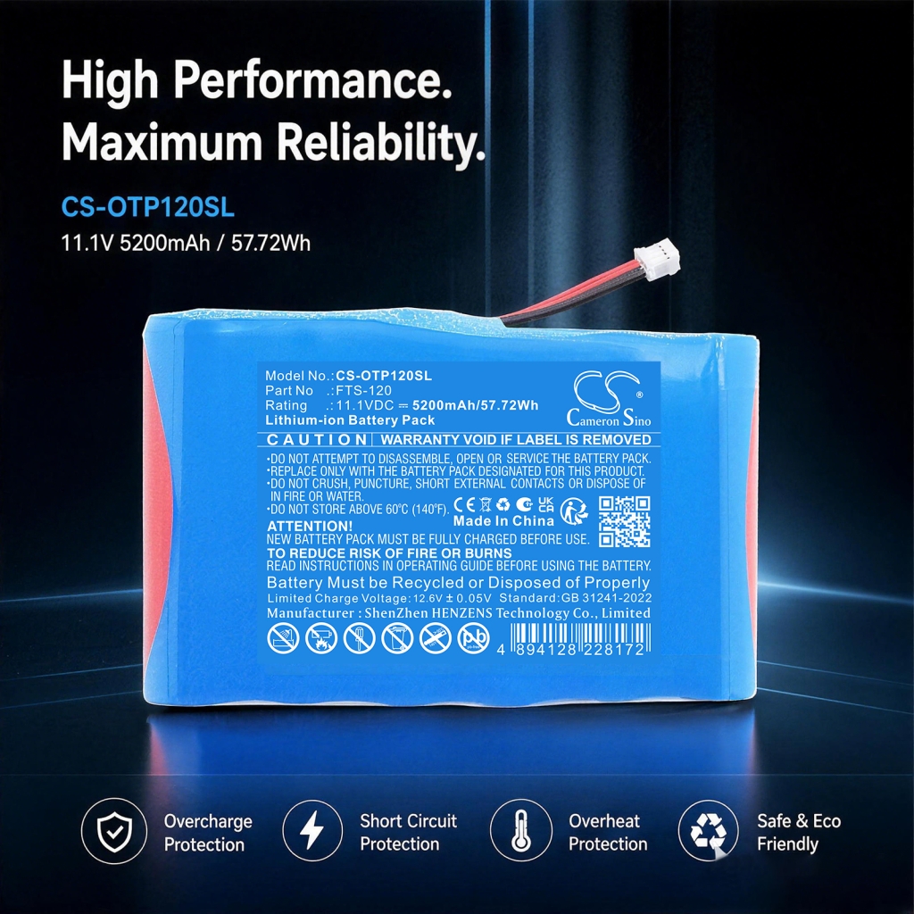 Batería compatible con Opwill CS-OTP120SL