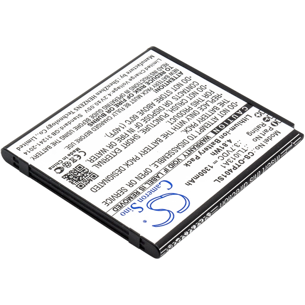 Batería del teléfono móvil Alcatel CS-OTP401SL
