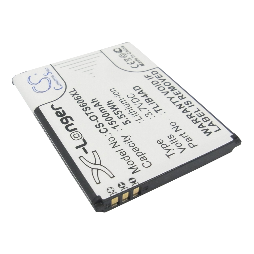 Batería compatible con Alcatel TCL CS-OTS606XL
