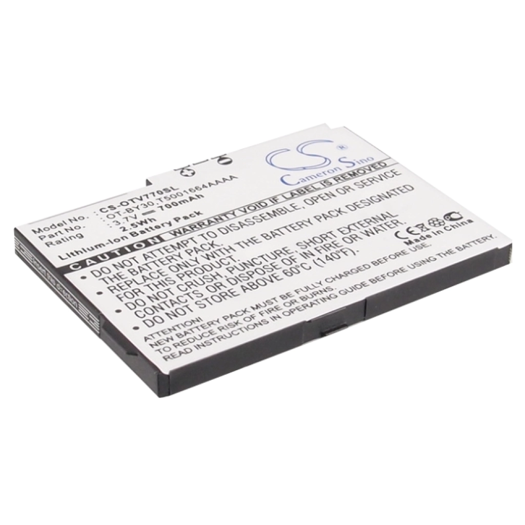 Mobile Phone Battery Alcatel CS-OTV770SL