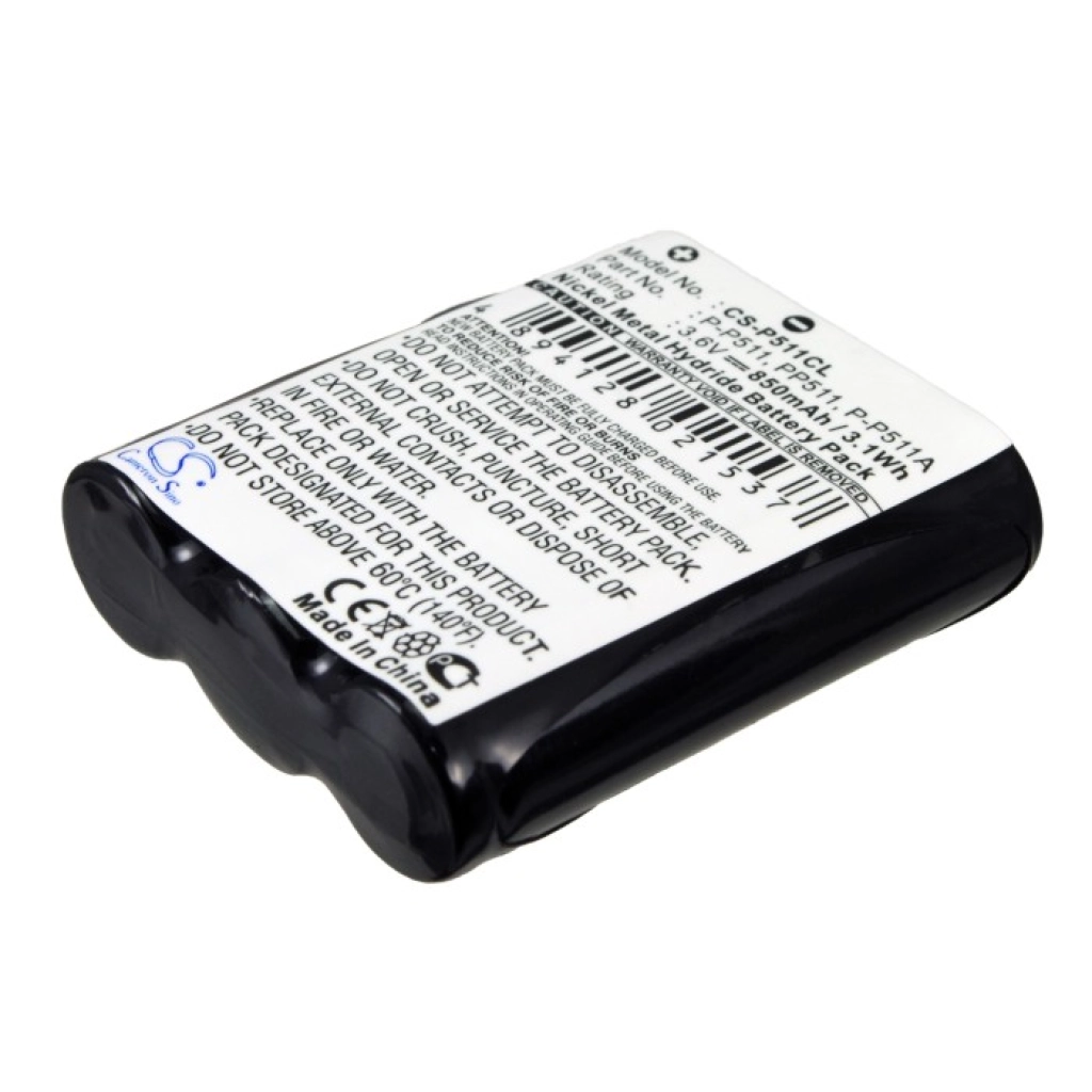 Radio Shack Sanyo Batería para teléfono inalámbrico CS-P511CL