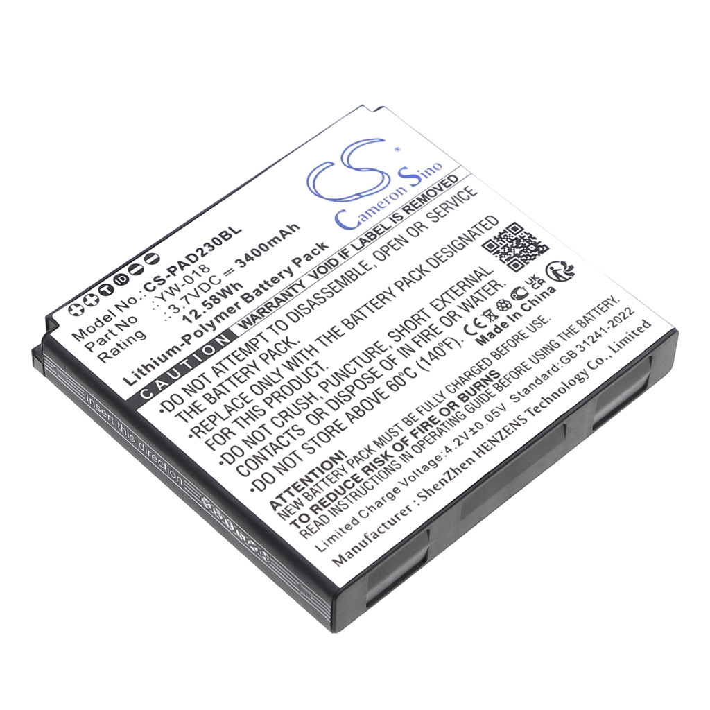 Payment Terminal Battery Pax CS-PAD230BL