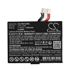 Compatible battery replacement for Pax JTH-J129