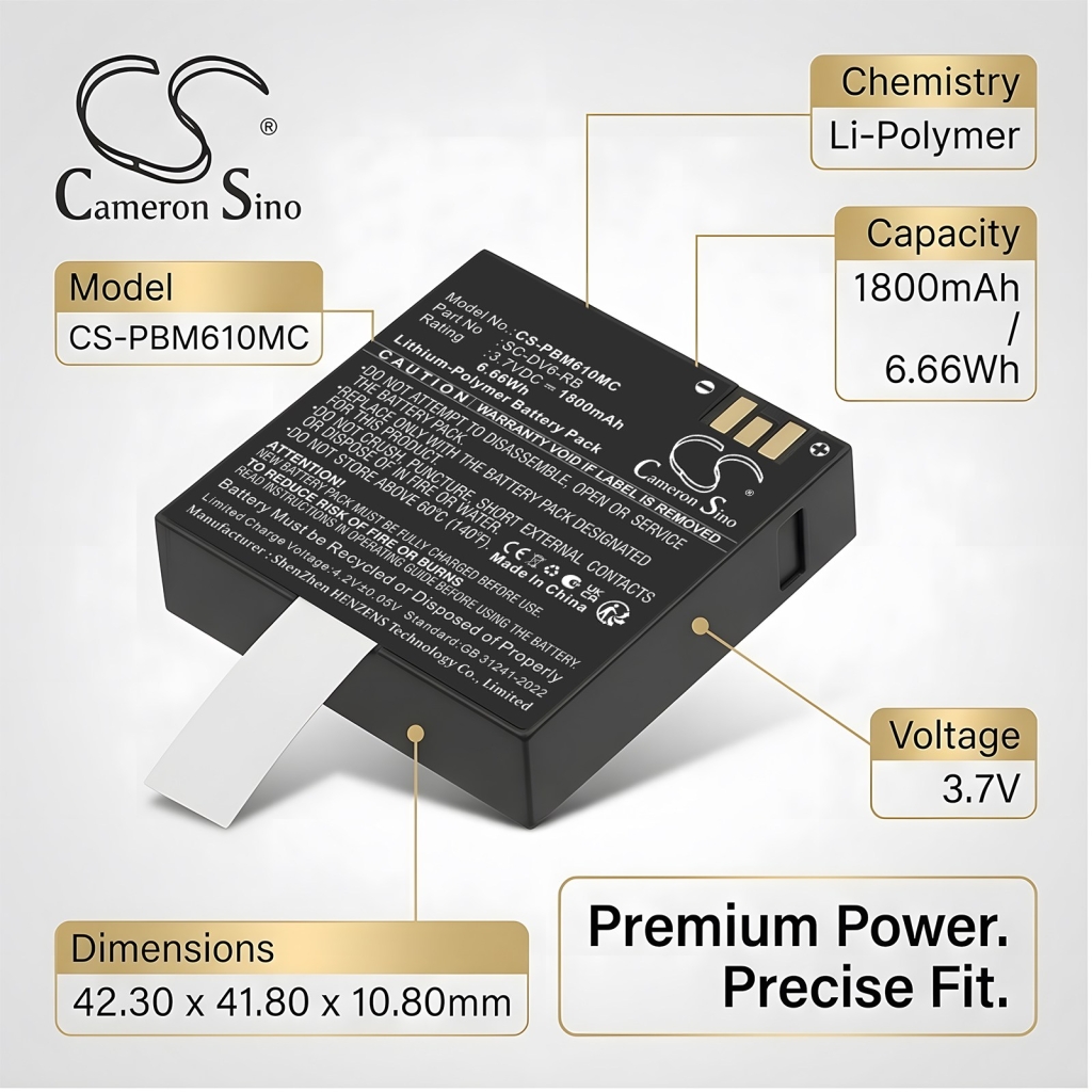 Battery compatible with Patroleyes