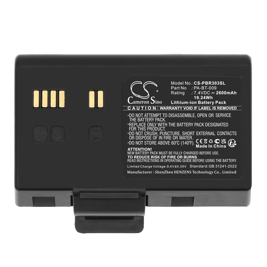 Baterías Sustituye PA-BT-009