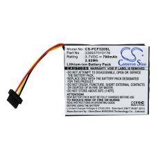Reemplazo de batería compatible para Pioneer 338937010176
