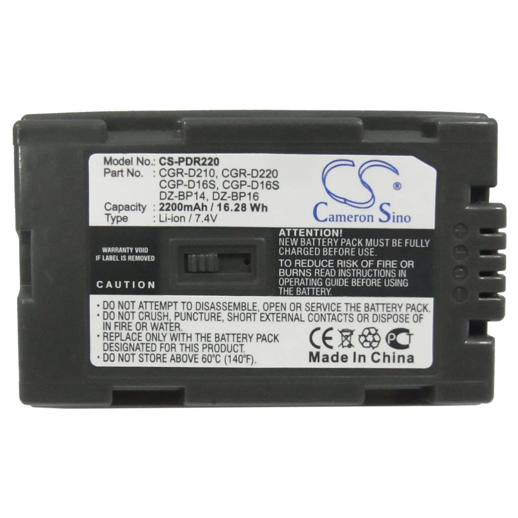 Camera Battery Panasonic PV-DV400K