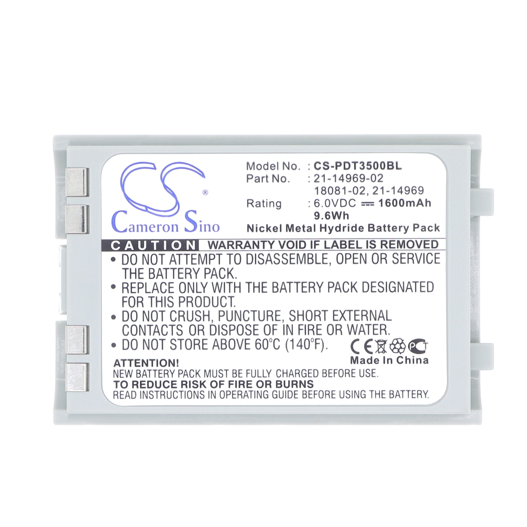 Batería compatible con Symbol CS-PDT3500BL