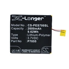 Reemplazo de batería compatible para Posh GY-288792PL,P7055