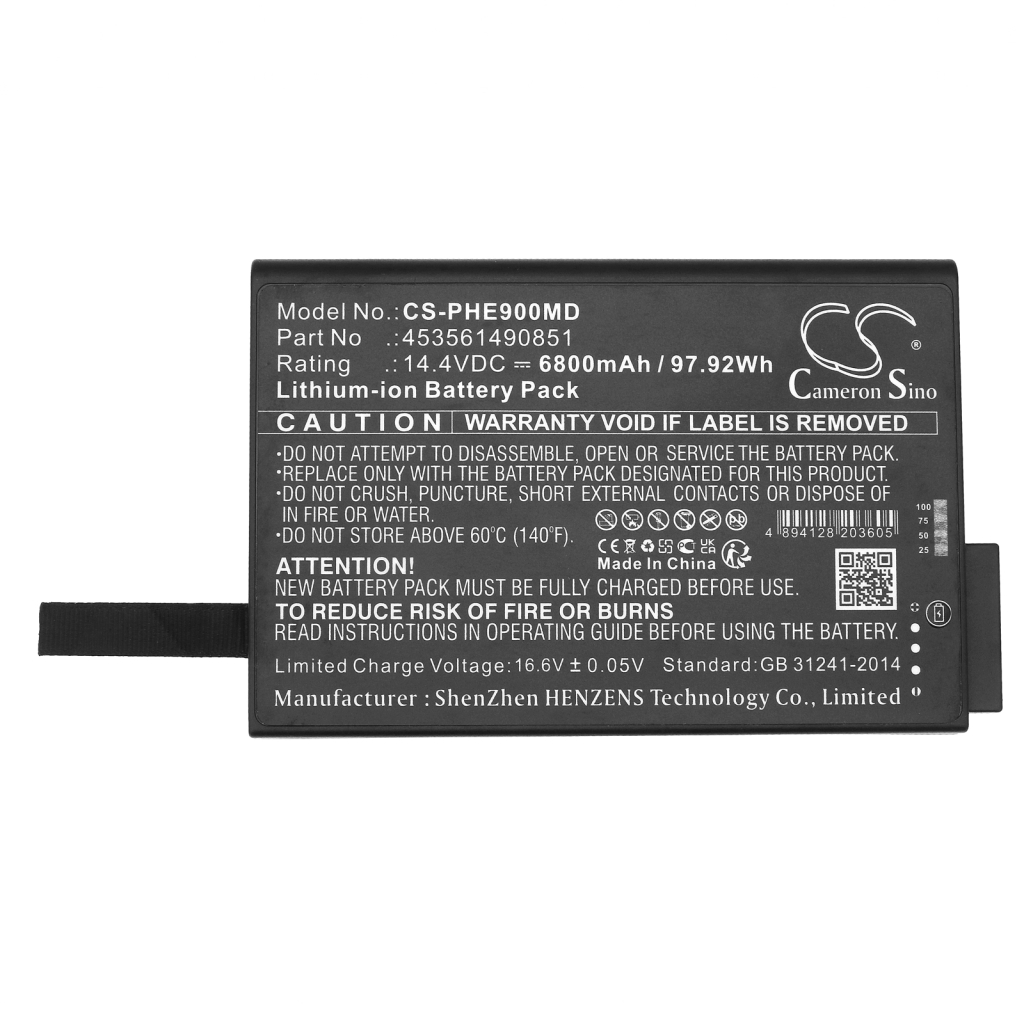 Batería Médica Philips CS-PHE900MD