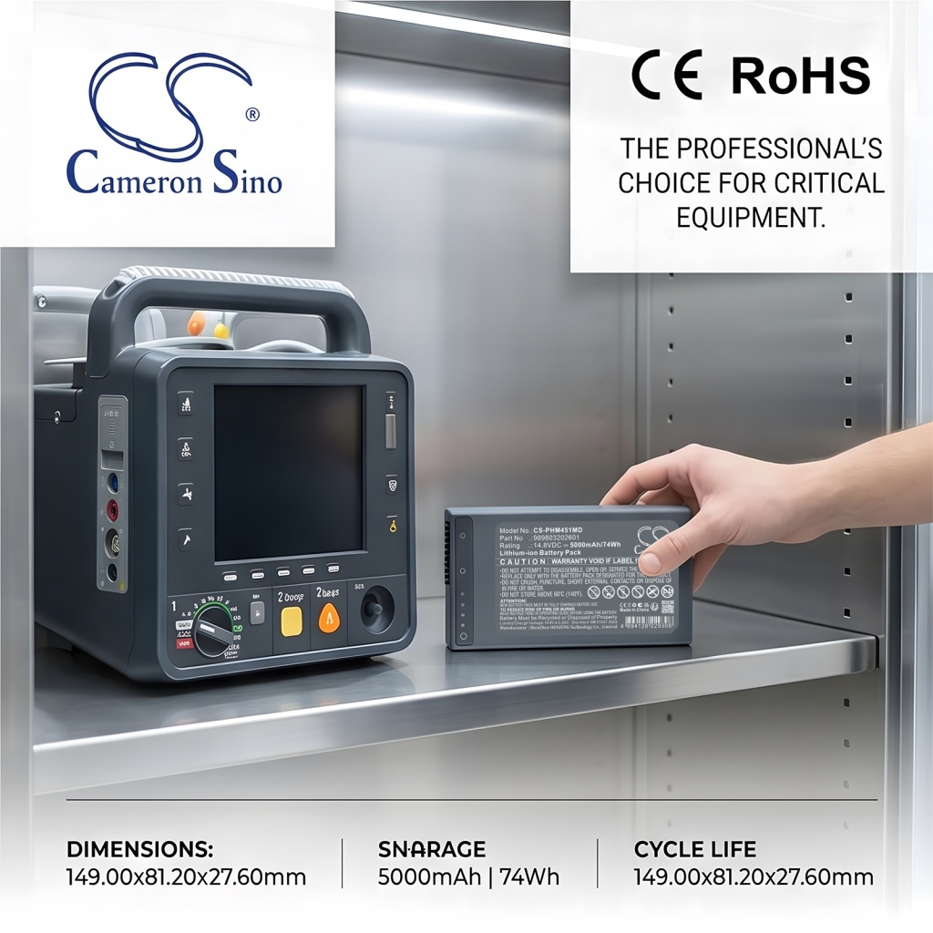 Batería compatible con Phillips CS-PHM451MD