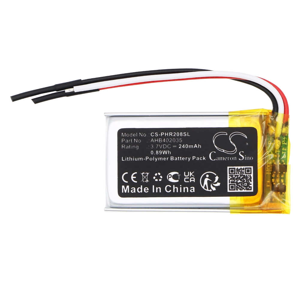 Home Security Camera Battery Philips CS-PHR208SL