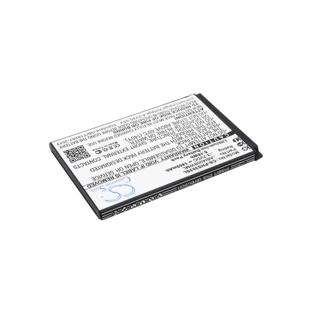 Batería compatible con Philips CS-PHS303SL