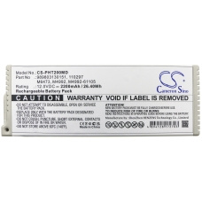 Reemplazo de batería compatible para Philips 110297,989803130151,M4992,M4992-61105,M6473