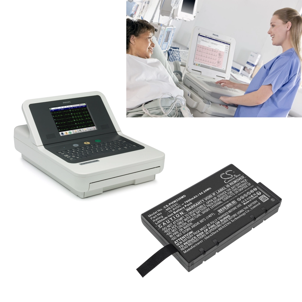 Batería Médica Philips PageWriter TC30 Cardiograph