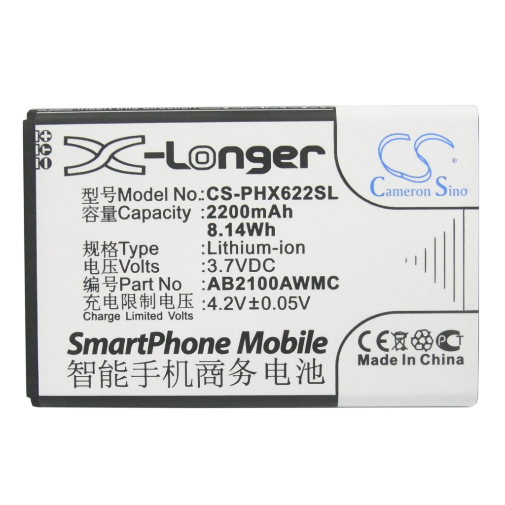 Battery Replaces AB2100AWMC