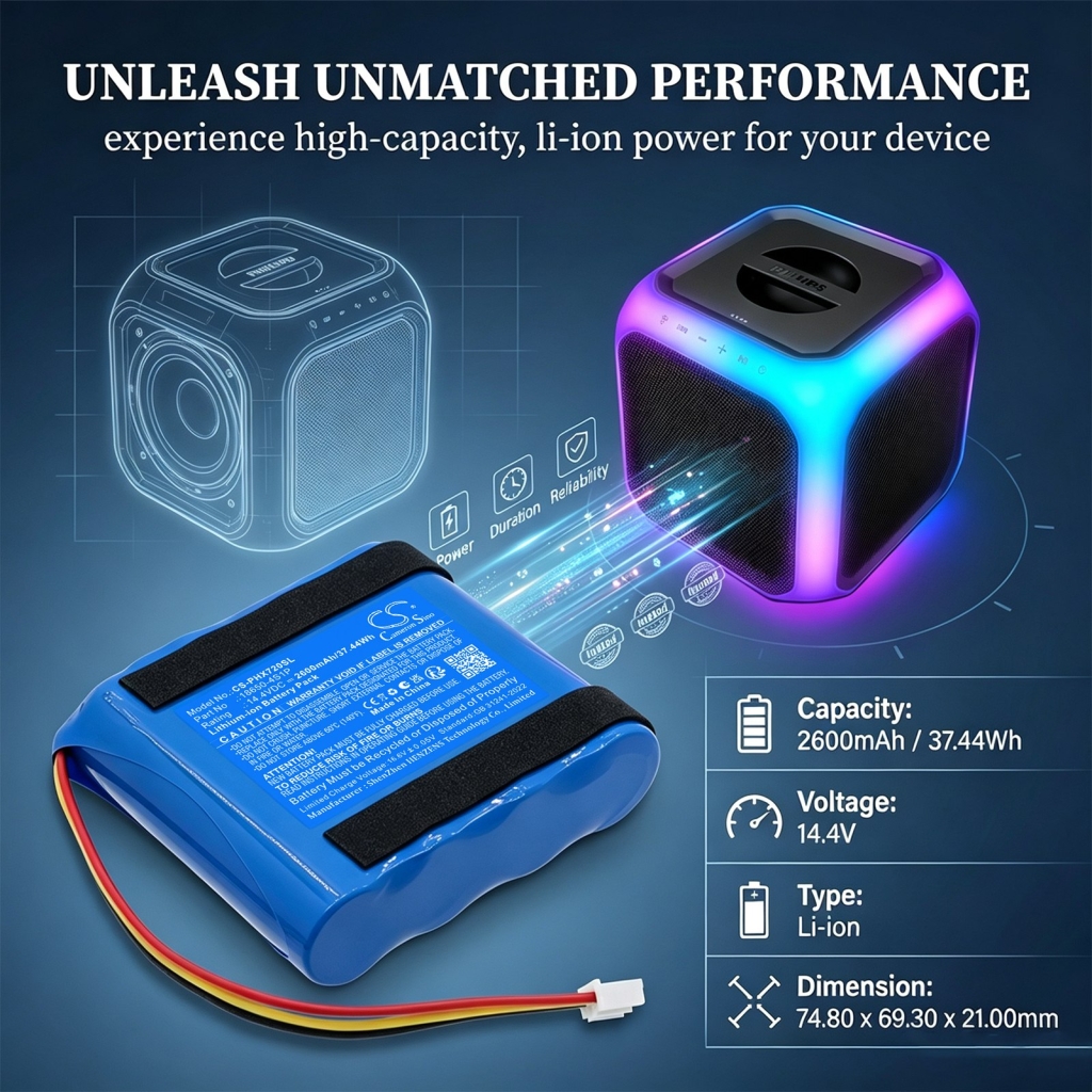 Batería compatible con Philips